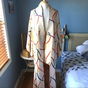 Pre-owned autumn to spring kimono 👘